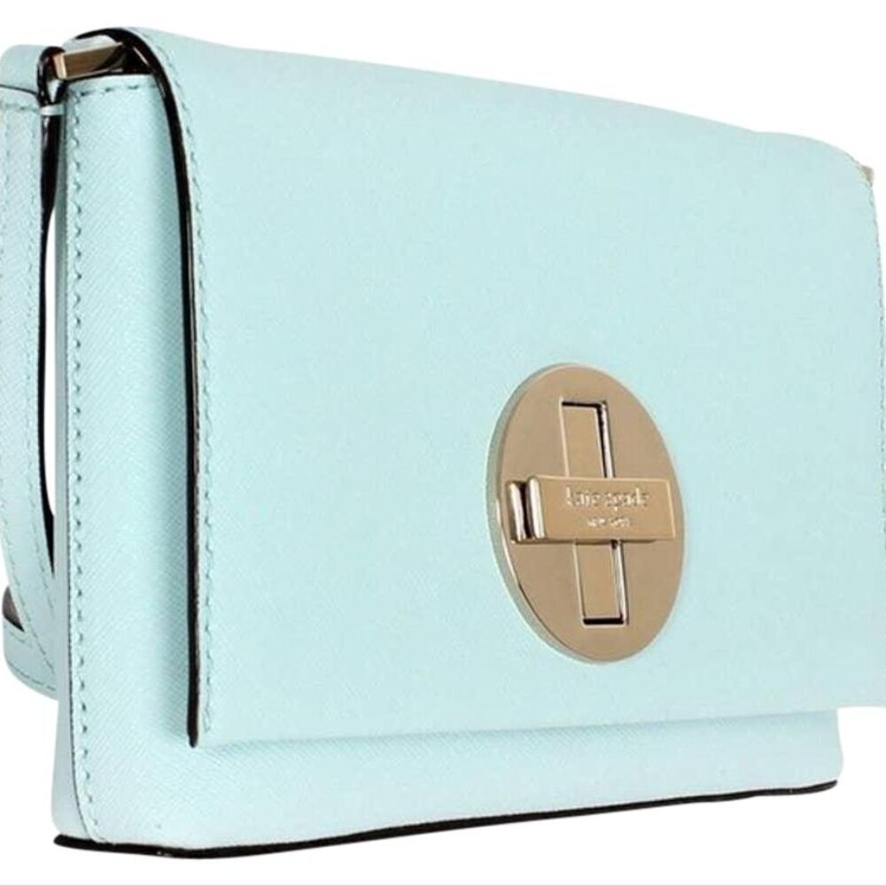 Kate Spade Outlet Newbury Lane Sally Crossbody in Grace Blue - Picture 2 of 13